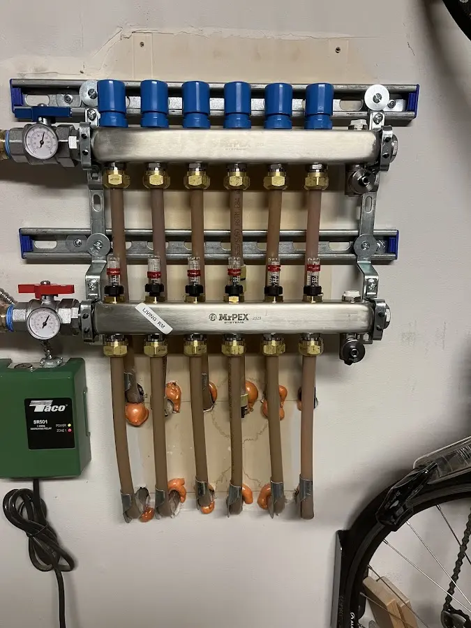 Plumber performing Leak Detection at a residential property in Saddlebrooke